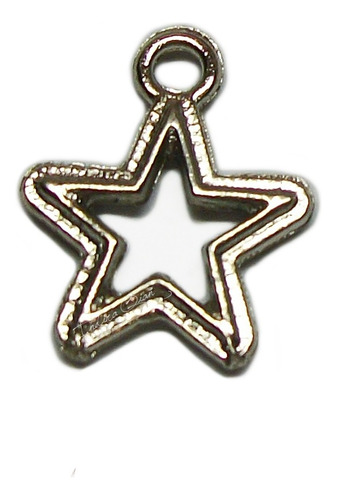 Dije Estrella Dijes De Metal Estrellitas X30