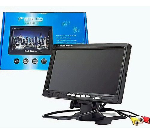 7 Tft-lcd Color Monitor Negro