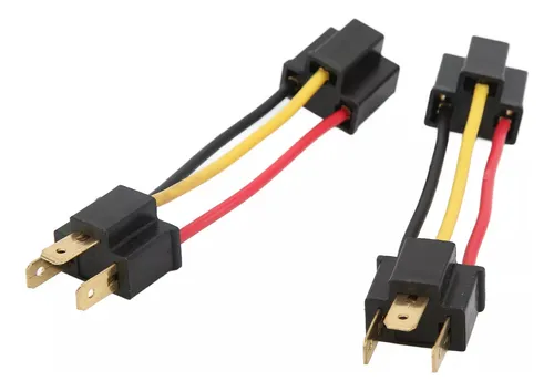 Adaptador De Faro, 2 Unidades, Conector H4, Luz Frontal