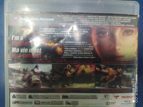 Dead Or Alive 5 Ps3 Original Fisico (Usado)
