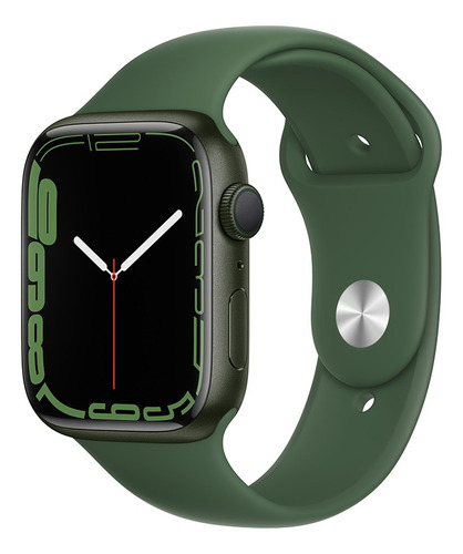 Smartwatch Apple Watch Series 7 41mm - Gps - Caixa Verde/ Pulseira Esportiva Verde Mkn03be/a