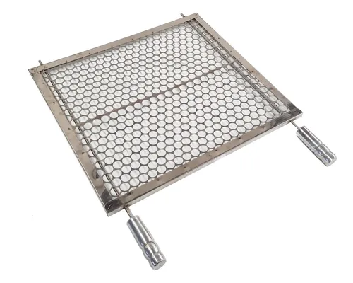 comprar Grelha Moeda Inox Para Churrasqueira Pre Moldada E Alvenaria