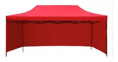 Carpa Toldo Plegable Con Paredes 3x4.5 Lona Impermeable