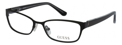 Anteojos Guess Gu2515 002 Para Hombre Con Lente Transparente