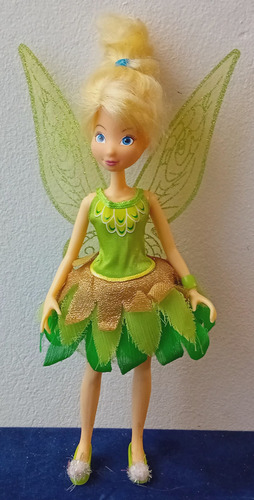 Muñeca Campanita Tinkerbell Disney 26 Cm Con Zapatos (Usado)