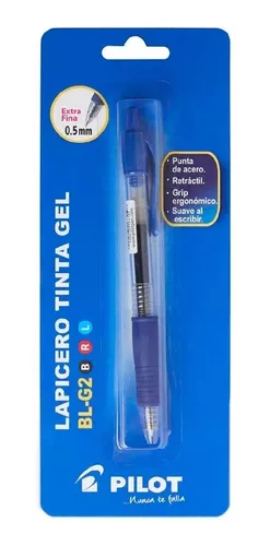 BOLIGRAFO DE GEL PILOT G- 2 0,7 MM (AZUL) - Folder, Líder en papelería