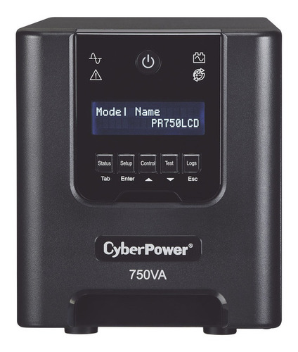 Imagen 1 de 4 de Ups De 750 Va/525 W, Lcd Inteligente, Onda Senoidal Pura, Line-interactive Con Software Powerpanel Business Edition, Reg