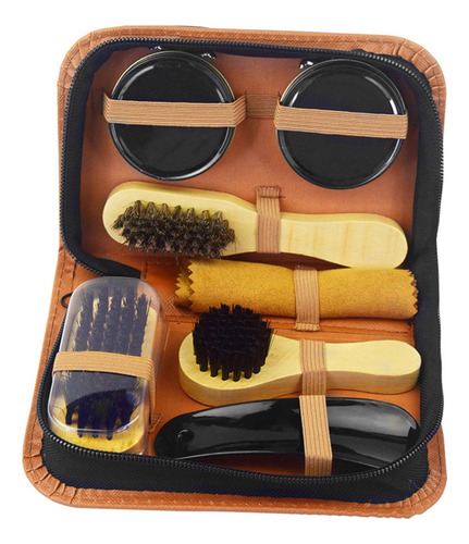 Kit Para El Cuidado Del Calzado Kit Para Lustrar Zapatos,