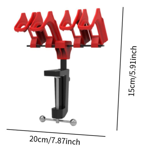 Accesorios De Ranura En Forma De Soporte De Aerógrafo De
