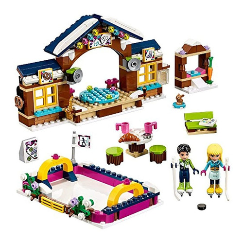 Lego Friends Snow Resort Ice Rink 41322 - Kit De Construcció