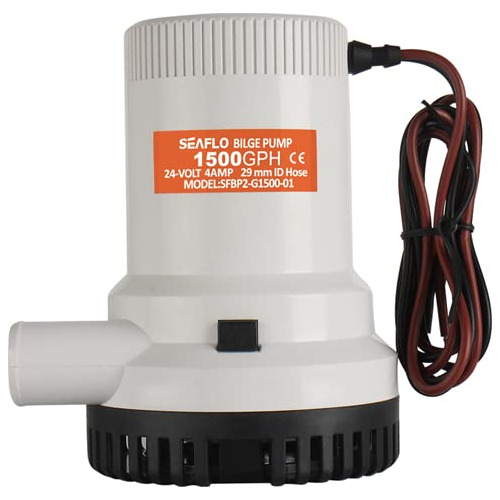 Seaflo Bomba De Achique De 12 V 1500 Gph