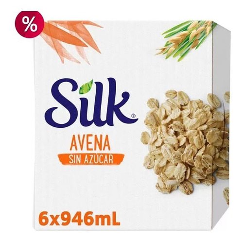 Silk Avena Pack Con 3 Piezas De 946 Ml C/u