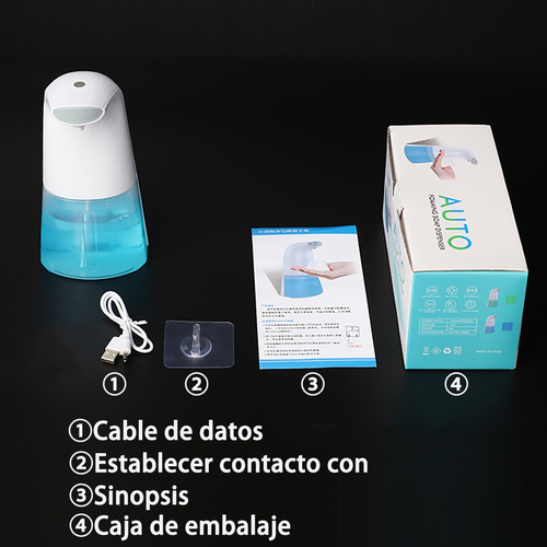 Nuevo Dispensador De Jabón Automático Recargable Usb