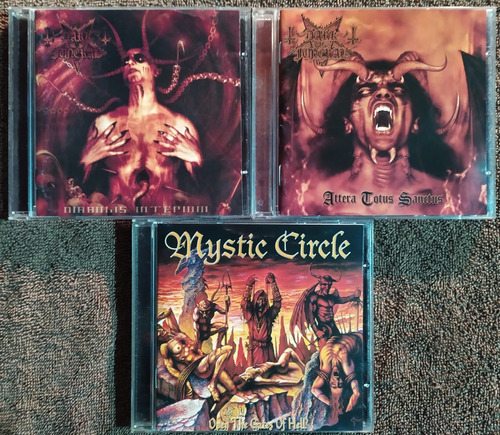 2 Dark Funeral + 1 Mystic Circle