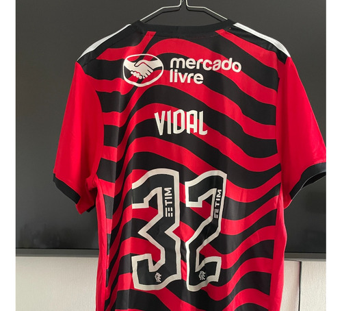 Camieta Origina adidas Flamengo Talla L Arturo Vidal