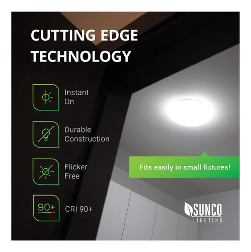 Bombilla Led Sunco A19 Gu24, 5000 K, Luz Diurna, Paquete De