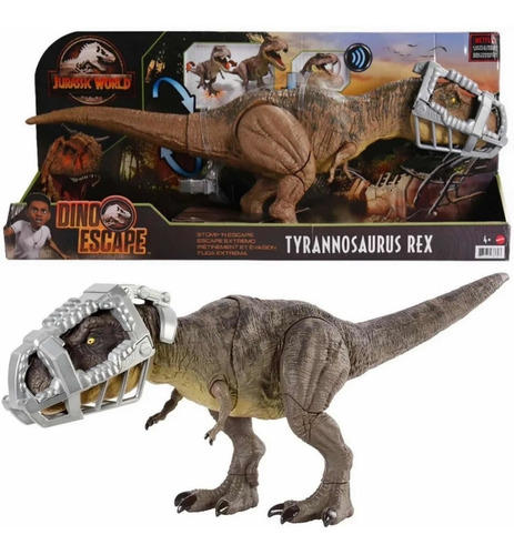 Dinosaurio T Rex 60 Cm Jurassic World Con Sonidos Gwd67 