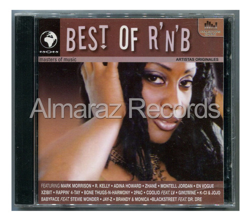 Best Of R'n'b Cd [2pac Coolio Stevie Wonder]