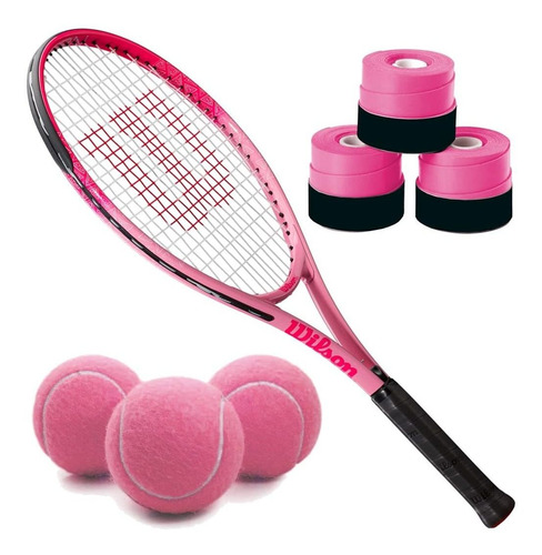 Wilson Burn Pink Raqueta Tenis Para Niña 3 Overagarre