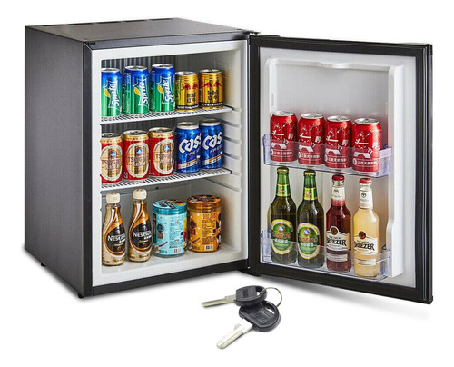 Smeta Mini Refrigerador Cerradura Bebida 2.1 Pie Cubico 60