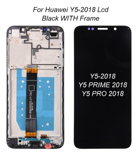 Pantalla Lcd Con Marco Para Huawei Y5 2018 Y5 Prime 2018