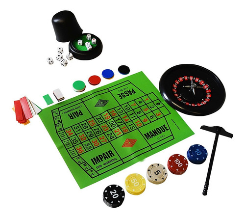 Juego De Ruleta Y Generala, 2 En 1 - 10170