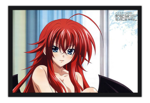 Quadro 64x94cm High School Dxd - Animes 93