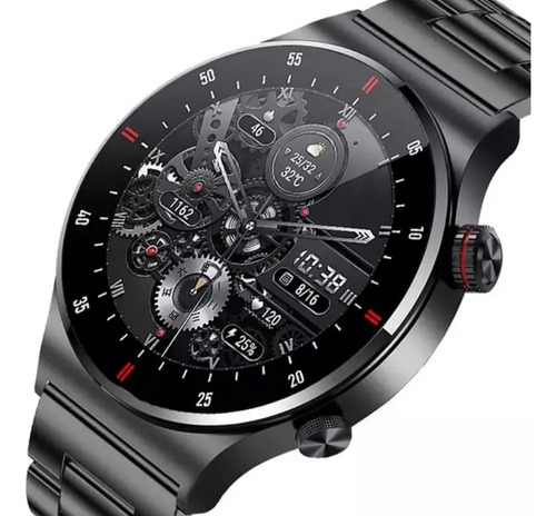 Reloj Inteligente Smartwatch Qw33 Bluetooth Negro