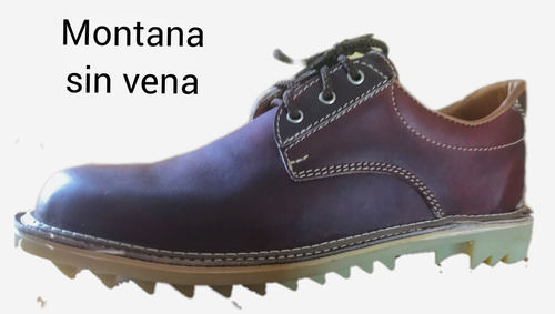Zapato Tipo Frazzani Botines Y, Zapato De Cuero Montañero