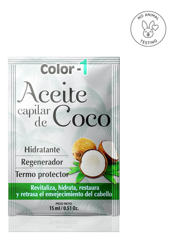 Aceite De Coco Capilar Caja X24 - mL a $3890