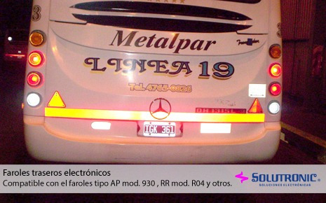 Imagen 6 de 7 de Portalampara Electronico Rojo 1 P Faro R04 850 930 1800 1820