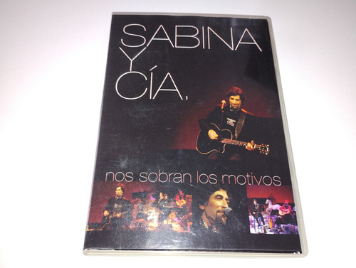 Joaquín Sabina Y Cia Nos Sobran Los Motivos Dvd Estándar