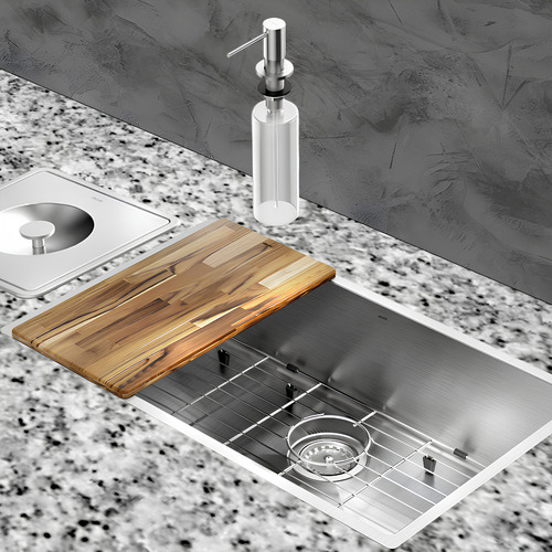 Cuba Docol Bistrô 70x40 90021166016 Inox Escovado Lixeira