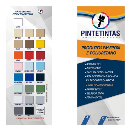 Porcelanato Líquido - Epóxi Autonivelante - Branco Branco