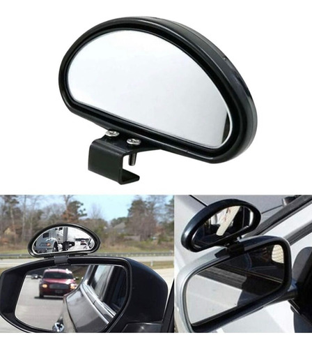Espejo Lateral Retrovisor Punto Ciego 360 Ajustable Angular