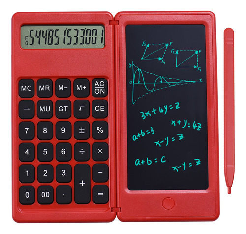 Calculadora Plegable Y Tableta Lcd De 6 Pulgadas De Escritur