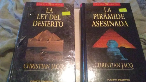 Christian Jacq - Lote X 2 Libros El Egipto Faraones (l)