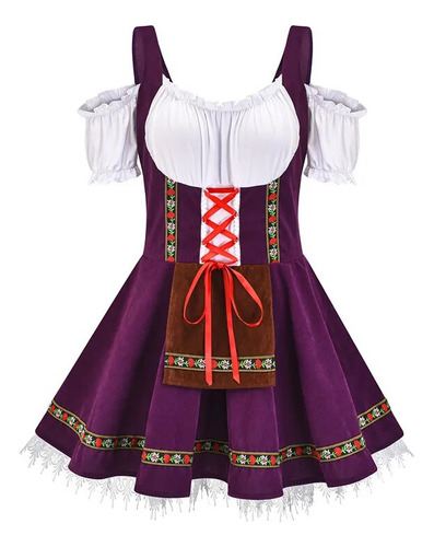 Vestido De Mujer Para Oktoberfest, Sirvienta, Cosplay, Cerve