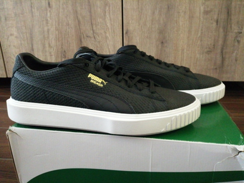 tênis couro puma breaker mesh