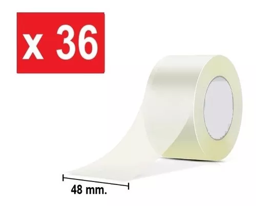 Rollo Cinta Para Embalaje 48 X 100 - 4 Cajas 36 Un. - Oferta