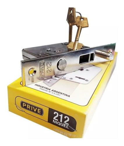 Imagen 2 de 3 de Cerrojo Porton O Puerta Corrediza Cerradura Prive 212 Oferta