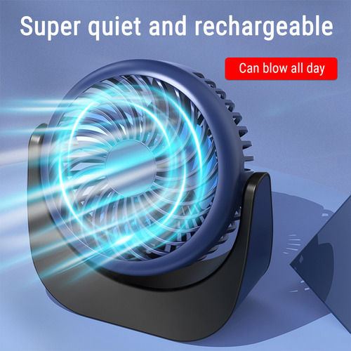 Wa J Desktop Small Fan Ventilador De Escritorio Recargable