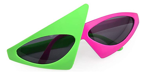 1 X Gafas De Sol Roy Purdy Fun, Gafas De Sol Verdes