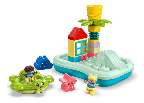 Kit De Construcción Lego Duplo Parque Acuático 10989 19 Pzas