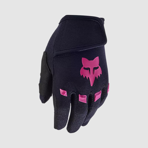 Guantes Moto Infantil Dirtpaw Negro/rosado Fox