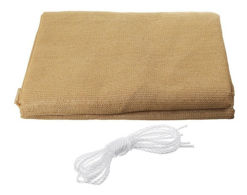 Carpa Toldo Vela Triangular Impermeable Sombreador 5x5x5 Color Amarillo