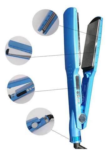 Plancha cabello profesional 450 grados titanio ceramica sales