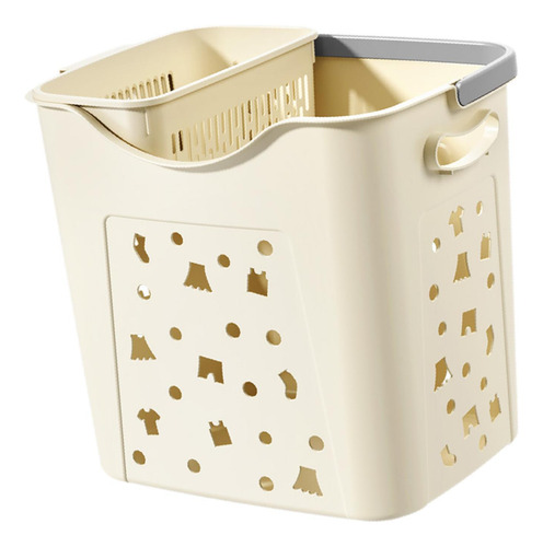 Cesta Para La Colada, Cesta De Almacenamiento De Ropa Sucia,