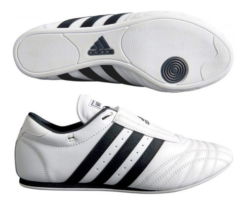 Zapatillas adidas Taekwondo Cuero Artes Marciales Entrenamiento Wtf