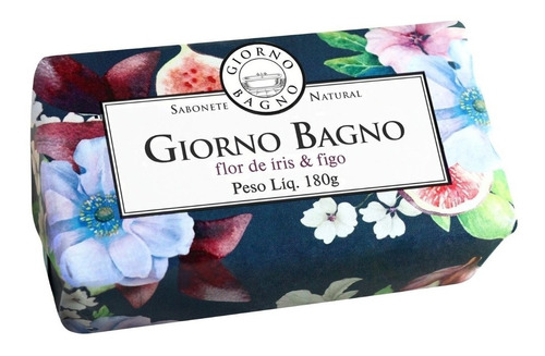 Sabonete Em Barra Giorno Flor De Iris E Figo Hidrata180g